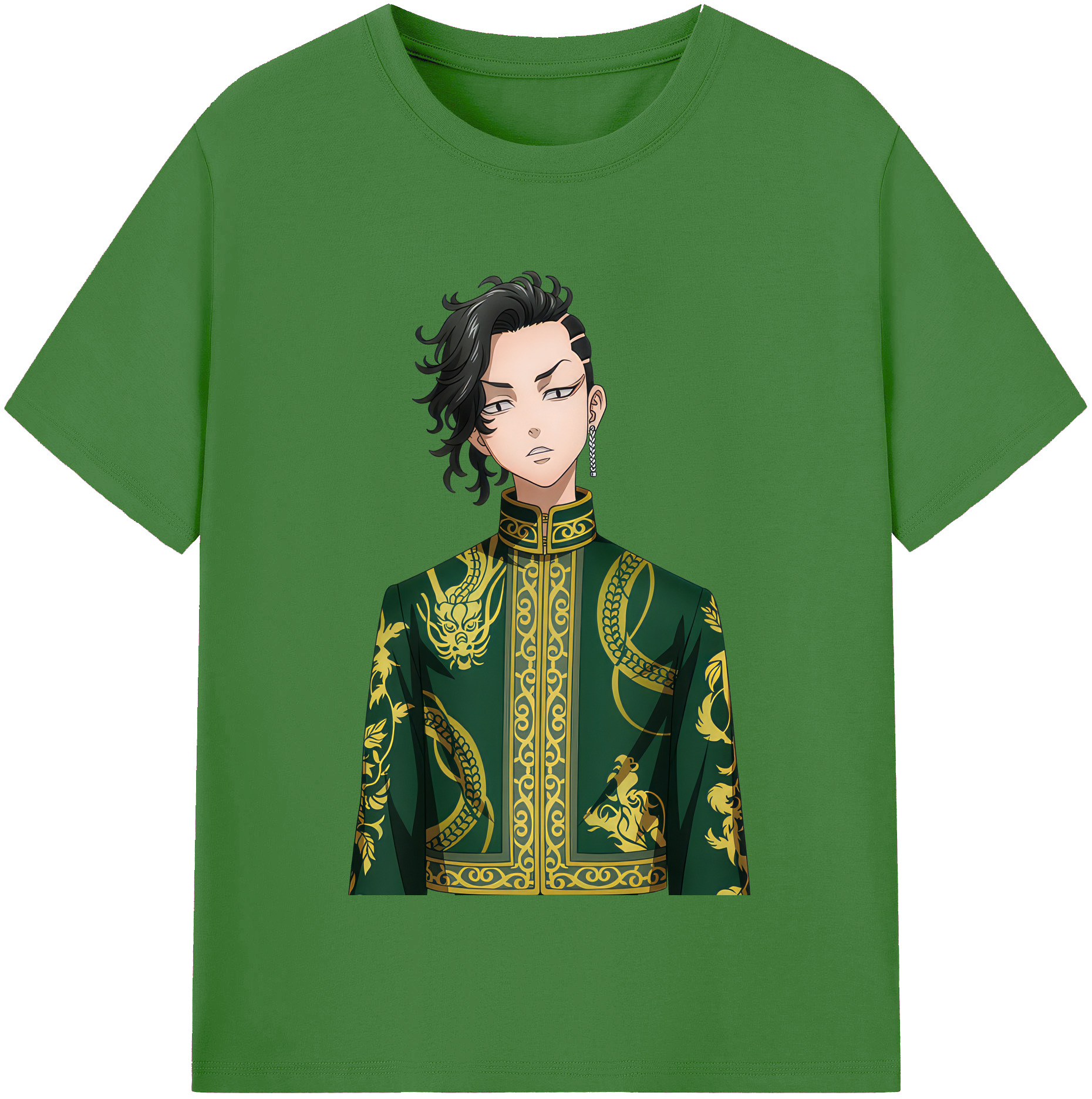 （画像用） 東京リベンジャーズ Tokyo Revengers レディースカジュアルプリントTシャツ（綿100％）